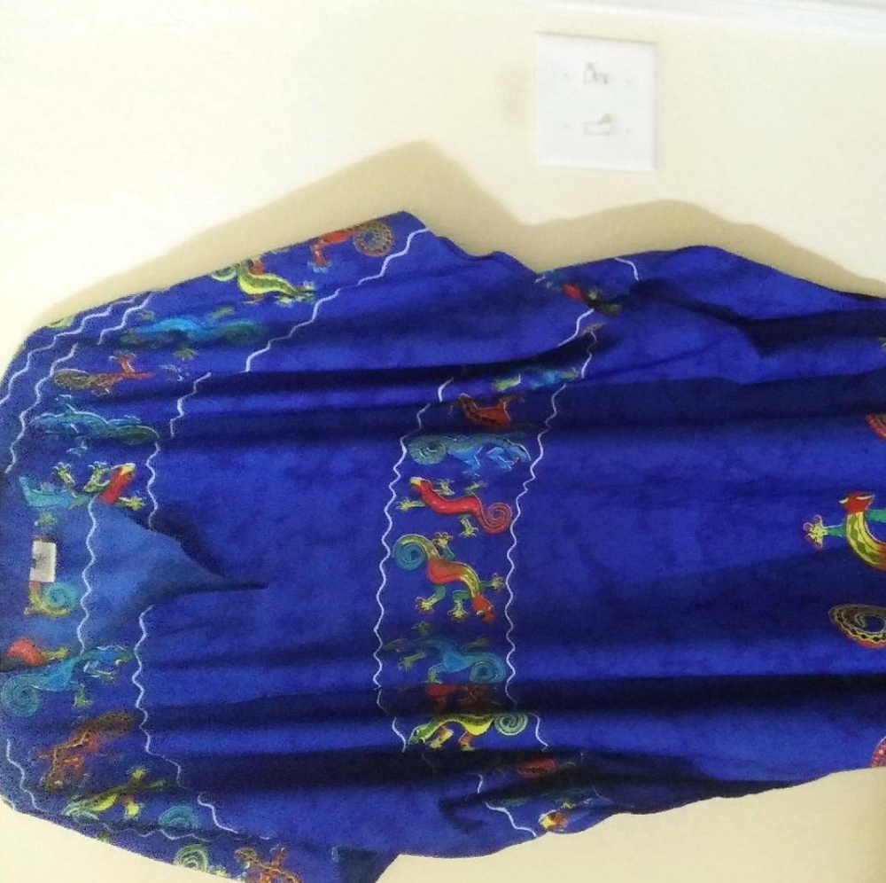 Lounge robe dress